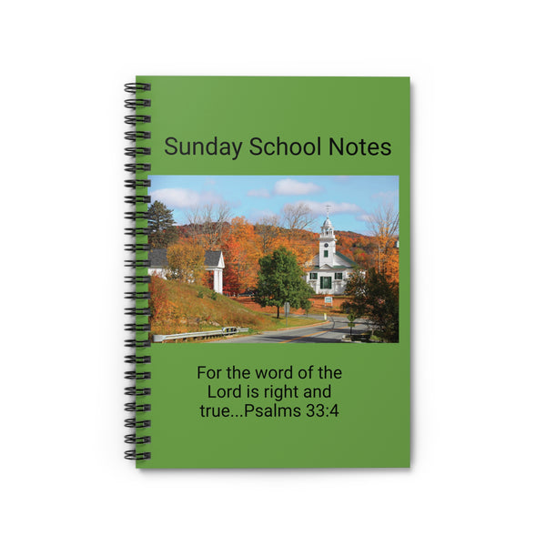 Spiral Notebook - Ruled Line